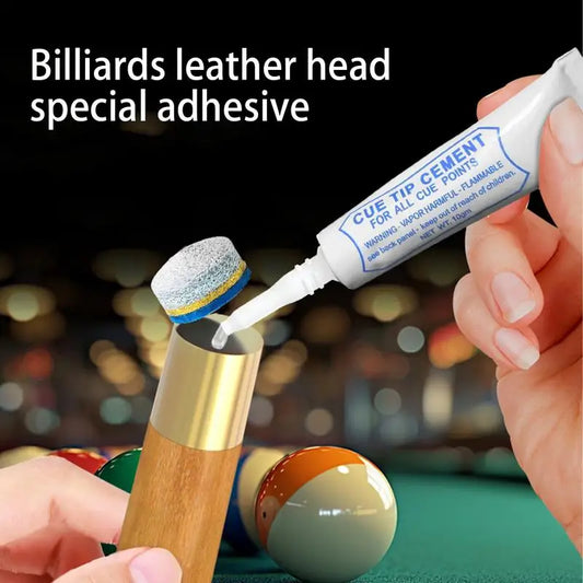 Billiard Cue Repair Pool Club Repair Tools Increase Friction Cue Tip Repair Tool Pool Cue Tips Glue Billiard Cue Tip Accessory