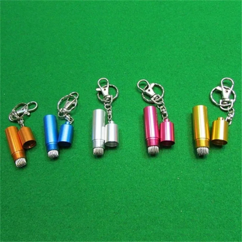 2 Styles Cue Tip Shaper Billiard Snooker Pool Cue Tip Shaper Snooker Cue Tips Multifunction Tool Shaper Scuffer Aerator Tapper