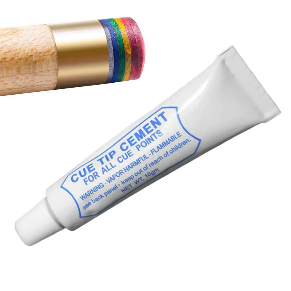 Billiard Cue Tip Glue Billiard Cue Repair Pool Billiard Pool Cue Tip Repair & Accessory Increase Friction Cue Tip Repair Tool
