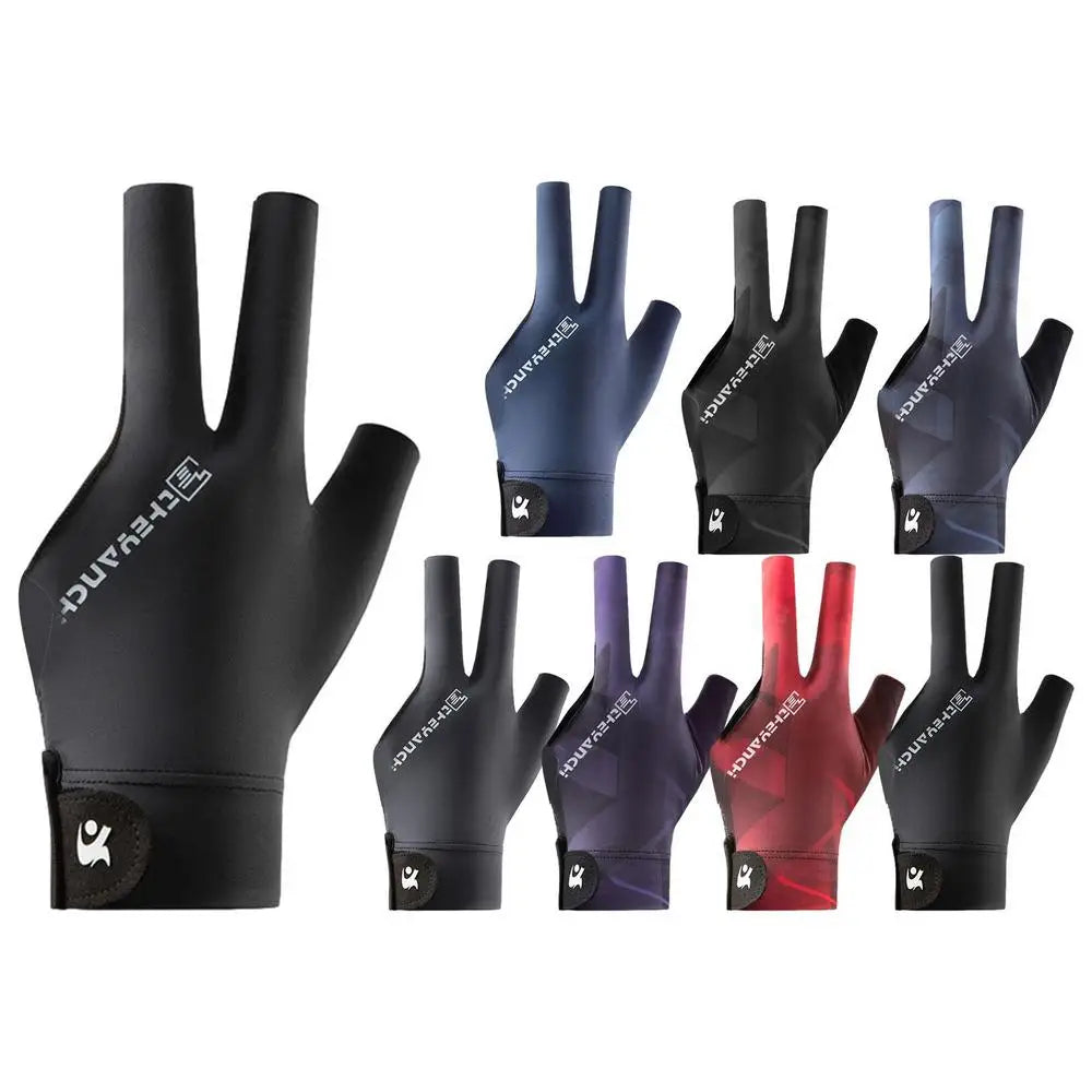 Billiards Gloves Non-Slip Breathable Soft And Lightweight Pool Table Accessories Gloves For Women Men Teens Billiards Lovers