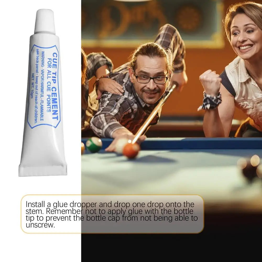 Billiard Cue Repair Pool Club Repair Tools Increase Friction Cue Tip Repair Tool Pool Cue Tips Glue Billiard Cue Tip Accessory