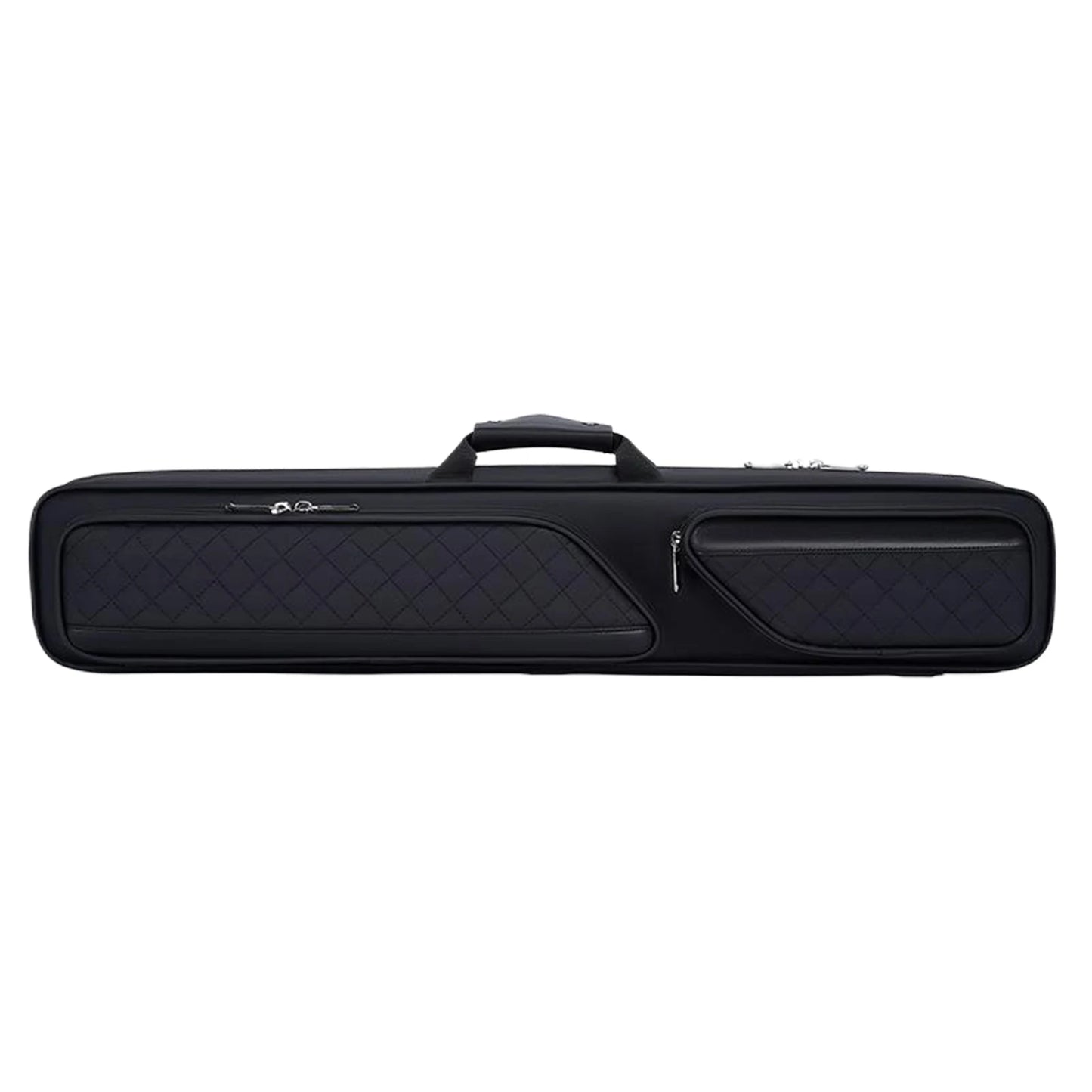 Pool Cue Bag 1/2 Jointed Cue Case Dustproof Portable Billiard Pool Cue Carrying Bag for Travel Outdoor Billiard Accessories