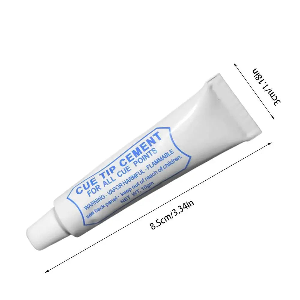 Billiard Cue Tip Glue Billiard Cue Repair Pool Billiard Pool Cue Tip Repair & Accessory Increase Friction Cue Tip Repair Tool