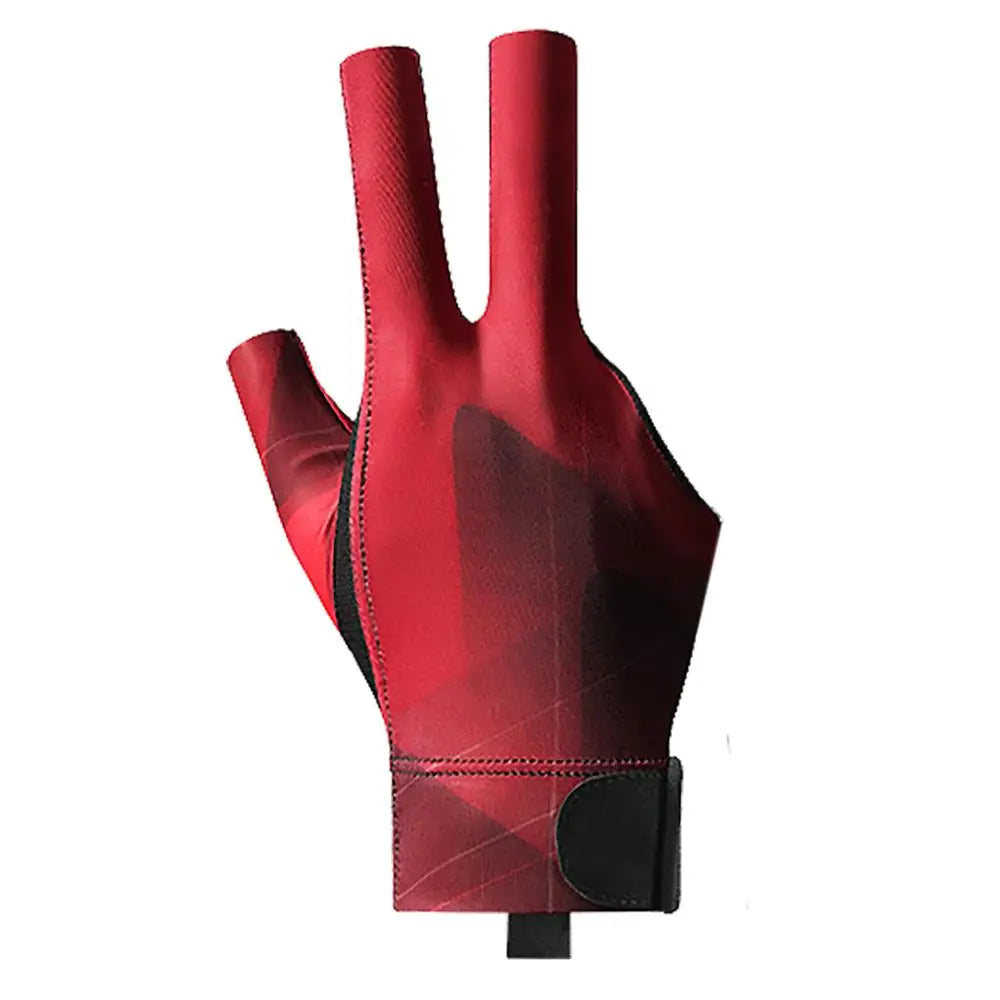 Pool Gloves 3 Finger Professional Snooker Pool Gloves Lightweight And Non-Slip Universal Billiards Accessories For Right Hand