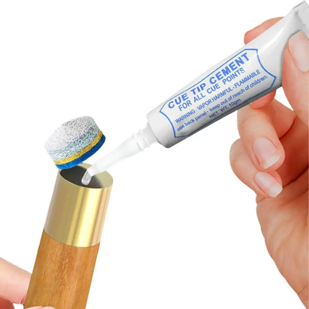 Billiard Cue Repair Pool Club Repair Tools Increase Friction Cue Tip Repair Tool Pool Cue Tips Glue Billiard Cue Tip Accessory